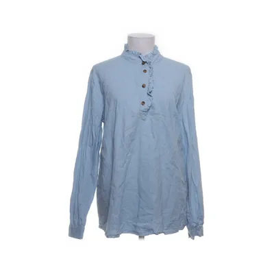 Blus (Blå) från Freequent Linne, Viskos