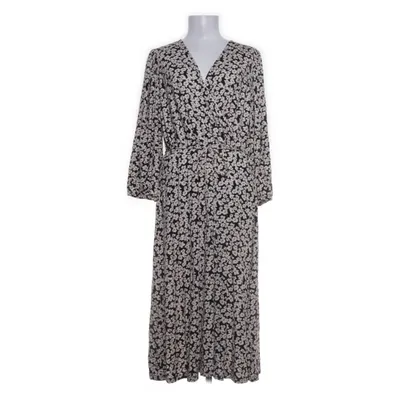 Omlottklänning (Svart, Vit, Flerfärgad) från Indiska Elastan, Viskos