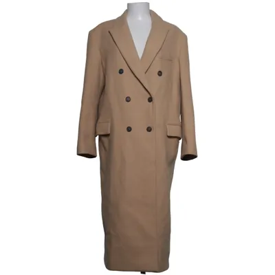 Frakke (Beige) fra Zara Viscose