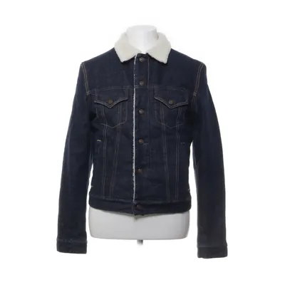 Lined denim jacket (Blue) from Jeanerica Organic cotton, Elastane