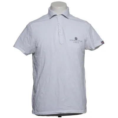 Polo shirt (White) from Aquascutum Cotton, Elastane
