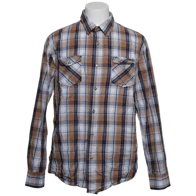 Chemise en flanelle (Marron, Bleu, Blanc) de North Coton