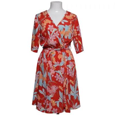 Wikkeljurk (Rood, Meerkleurig) van New Look Tall Polyester