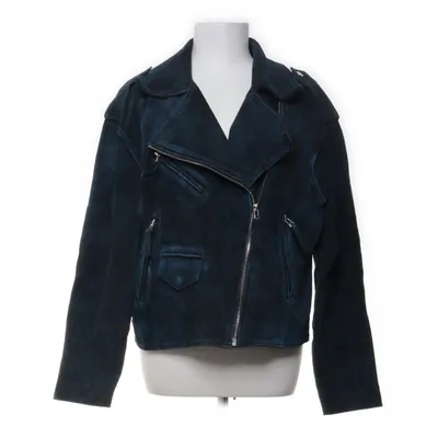 Bikerjacka (Grön) från Stieglitz Polyester, Skinn