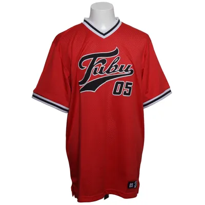 Baseball T-shirt (Red, Black, White) from Fubu Polyester