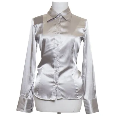 Chemise (Gris) de Amy Gee Élasthane, Polyester