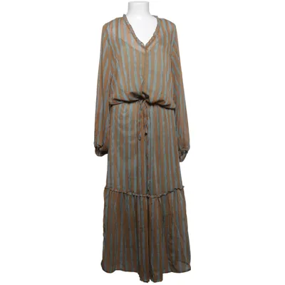 Maxi jurk (Bruin, Blauw) van Coster Copenhagen Gerecycled polyester