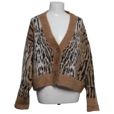 Cardigan (Bruin, Zwart, Wit) van Dorothee Schumacher Kasjmier, Mohair, Polyamide, Wol