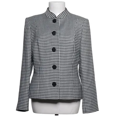 Blazer (Black, White) from Precis Petite Elastane, Polyester, Viscose, Wool