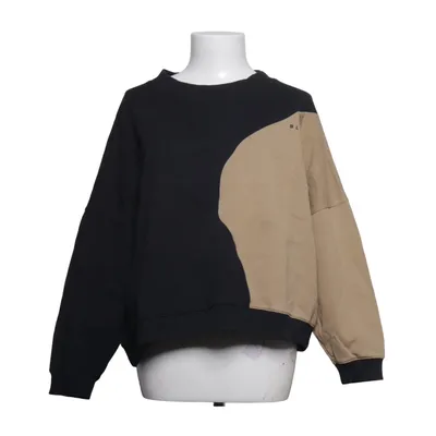 Sweatshirt (Sort, Beige) fra Blanche