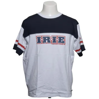 T-shirt (Blanc, Bleu, Rouge) de Iriedaily Coton