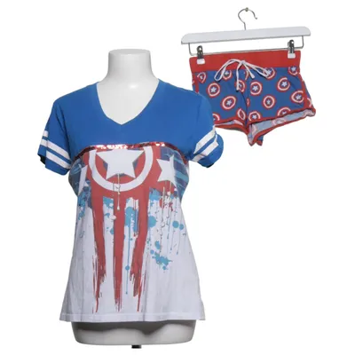 Pyjama (Blau, Weiß, Rot) von Marvel Baumwolle, Polyester