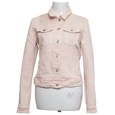 Denim jacket (Pink) from ONLY Blue Denim Cotton