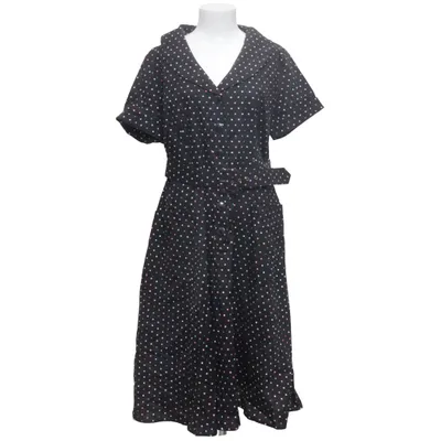 Shirt dress (Black, Multicolored) from Collectif Vintage Cotton