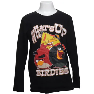 Long sleeve T-shirt (Black) from Angry Birds Cotton