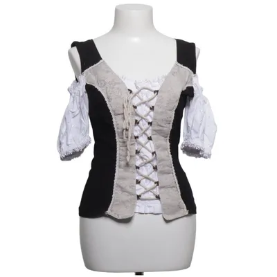 Chemisier Dirndl (Noir, Blanc, Beige) de Stockerpoint Coton, Élasthane, Lin, Polyester