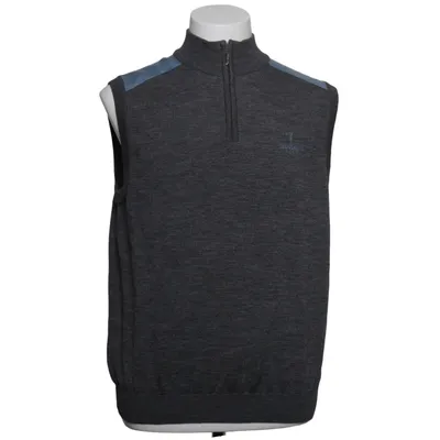 Pull sans manches (Gris, Bleu) de Trussardi Laine