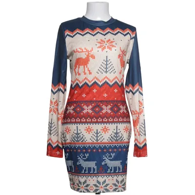 Jurk (Blauw, Rood, Wit) van CBR Katoen, Polyester