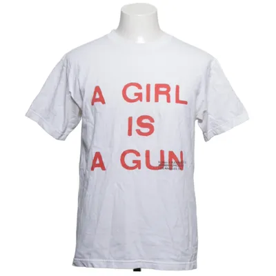 T-shirt (Wit, Rood) van Pleasures Katoen