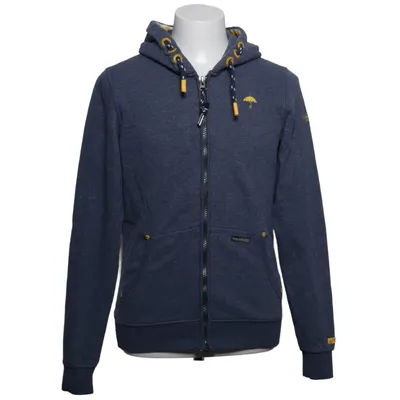Capuchon sweater (Blauw) van Schmuddelwedda Katoen, Elastaan, Polyester