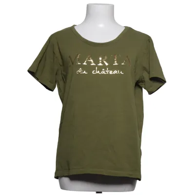 T-shirt (Groen) van Marta du Chateau Katoen, Elastaan