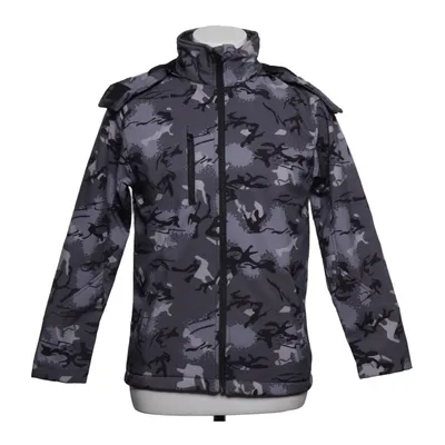 Softshell jacket (Gray, Black) from Result Elastane, Polyester, Polyurethane