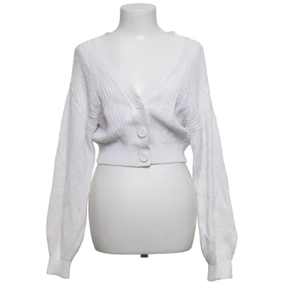 Cardigan (Hvid) fra Divided by H&M Akryl, Bomuld