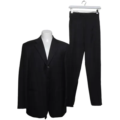 Suit (Black) from Caesar Cupro, Viscose, Wool