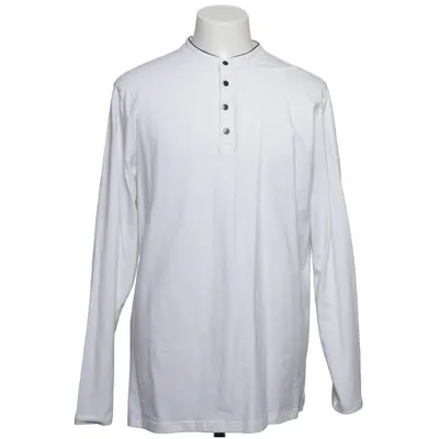 Henley shirt (White) from Pologize Cotton, Elastane
