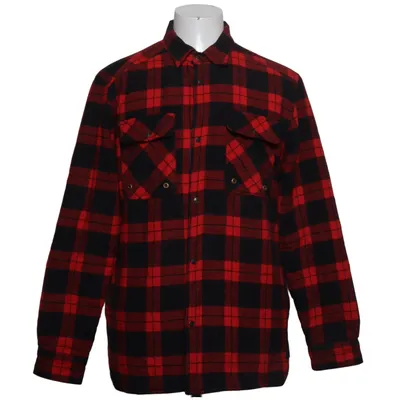Flannel shirt (Red, Black) from Nord Cotton, Recycled polyester