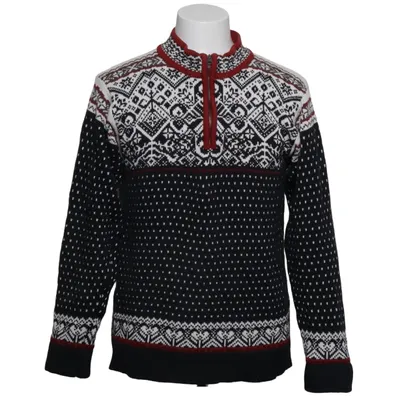 Lusekofte (Noir, Blanc, Rouge) de Bluewear Coton