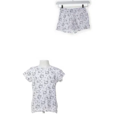 Set (Wit) van Hello Kitty Katoen