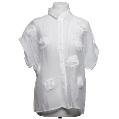 Kortärmad skjorta (Vit) från Rosa Polyester