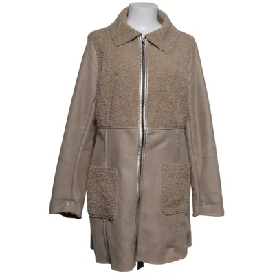 Shearling jacket (Beige) from Laura Torelli Polyester