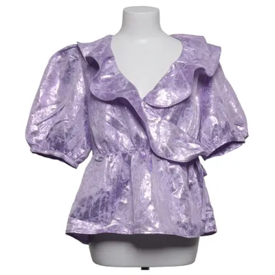 Wrap top (Purple) from Cras Recycled polyester