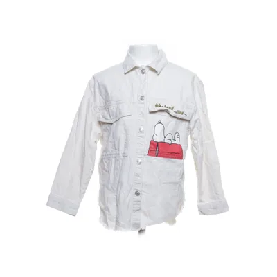 Överskjorta (Beige, Röd) från Zara x Peanuts Bomull, Viskos