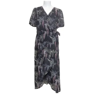 Robe portefeuille (Noir, Multicolore) de Disturbia