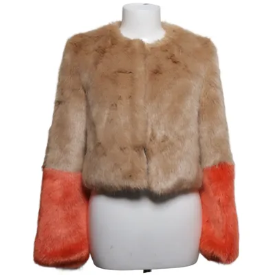 Vinterjakke (Beige, Orange) fra Shrimps Acetat, Polyester