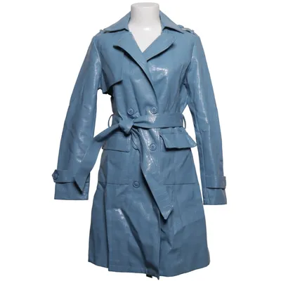 Trenchcoat (Blå) från Fascinate Polyester, Polyuretan