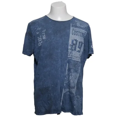 T-shirt (Blå) fra Rusty Neal Bomuld