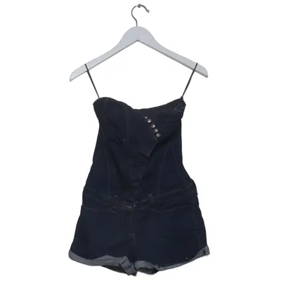 Jumpsuit (Blauw) van Mango Jeans Katoen, Elastaan
