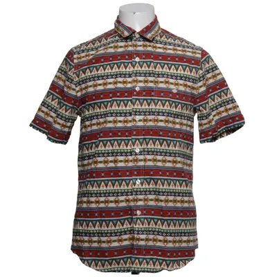 Chemise à manches courtes (Rouge, Bleu, Vert, Multicolore) de Topman Coton