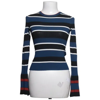 Tröja (Blå, Svart, Vit) från Zara Knit Polyamid, Viskos