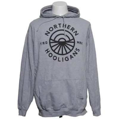 Hættetrøje (Grå) fra Northern Hooligans