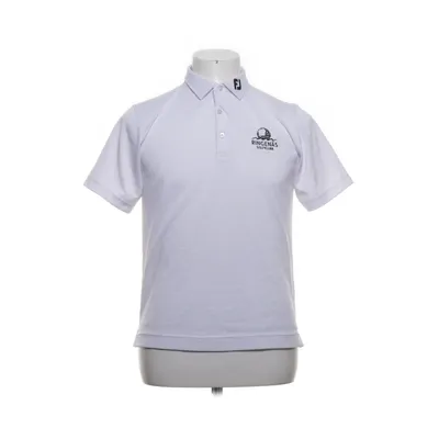 Pikétröja (Vit) från Footjoy Junior Elastan, Polyester