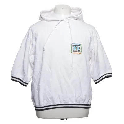 Kortärmad huvtröja (Vit, Svart) från Oneway Bomull