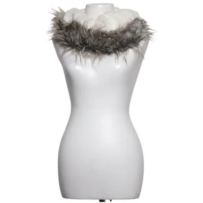 Tube scarf (White, Gray) from Accessories by Ellos