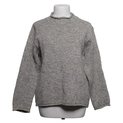 Pull-over (Gris) de Jackpot by Carli Gry Soie, Laine