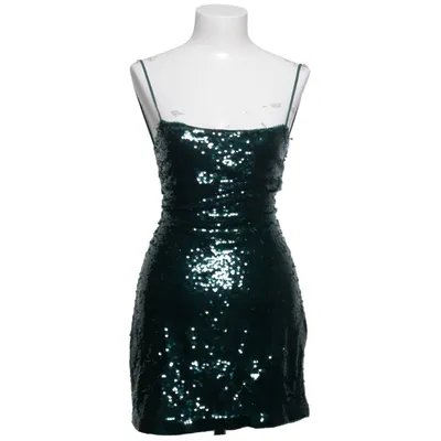 Cocktailklänning (Grön) från Zara Elastan, Polyester
