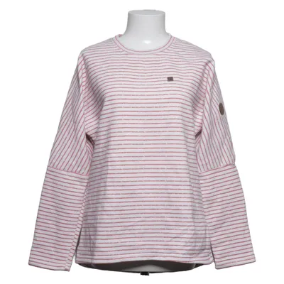 Collegetröja (Vit, Röd) från Alife & kickin Bomull, Återvunnen polyester